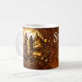 Mug Baladeurs et Podcast Étrangers (Devant gauche)