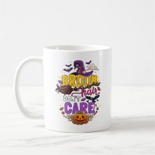 Mug Balai Cheveux N'importe Halloween Sorcière Chapeau
