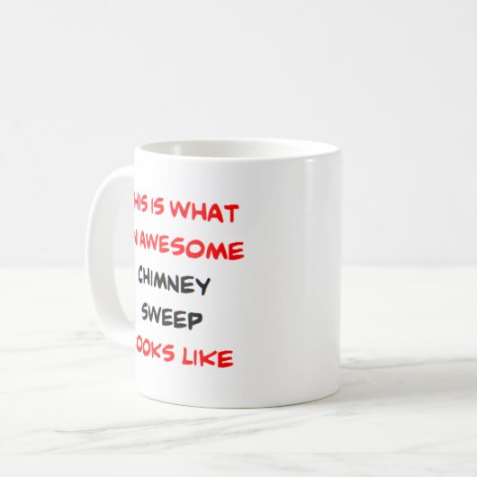 Mug balai de cheminée, génial (Devant gauche)