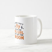 Mug Balai de sorcière drôle Grande fille Conception de (Devant droit)