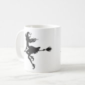 Mug Balai Halloween Thunder_Cove d'équitation de (Devant gauche)