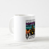 Mug Balais Gratuits Halloween Maison Hantée Sorcière S (Devant gauche)