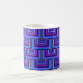 Mug balance carré bleue et violette (Centre)