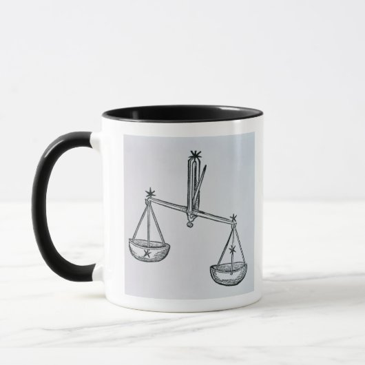 Mug Balance (les échelles) une illustration du 'Poeti (Gauche)