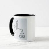 Mug Balance (les échelles) une illustration du 'Poeti (Devant gauche)