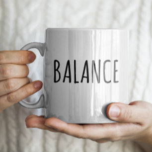 Mug "Balance" Simple Moderne Agritourisme