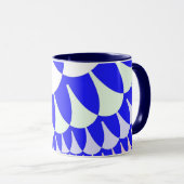 Mug Balances bleues et blanches (Devant droit)