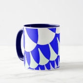 Mug Balances bleues et blanches (Devant gauche)