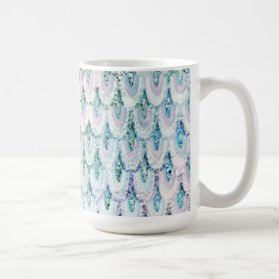 Mug Balances de poissons de sirènes de Parties scintil