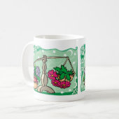 Mug Balances florales Libra pesant des fleurs (Devant gauche)