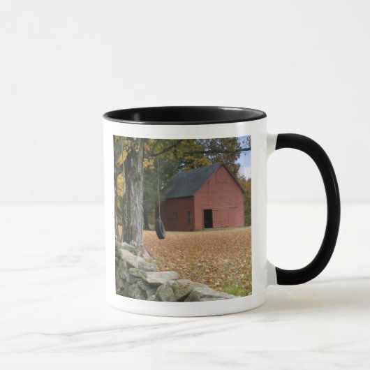 Mug Balançoire en pneu le long d'une route dans le sud (Droite)