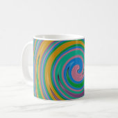Mug Balayage arc-en-ciel (Devant gauche)