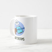 Mug Balayage Dreams Funny Broom Pun (Devant gauche)