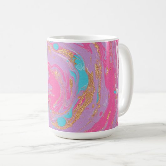 Mug Balayage marbré (Devant droit)
