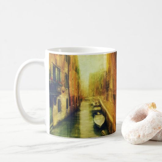 Mug Balcon du Canal de Venise (Avec donut)