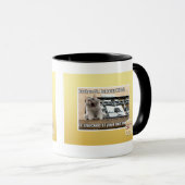 Mug Balcon Kitteh de St de Burbon (Devant droit)