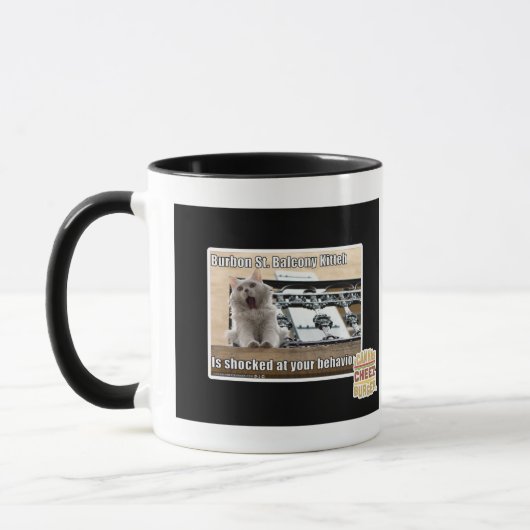 Mug Balcon Kitteh de St de Burbon (Gauche)