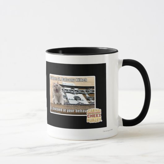 Mug Balcon Kitteh de St de Burbon (Droite)