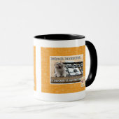 Mug Balcon Kitteh de St de Burbon (Devant droit)