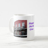 Mug Balcons de fer travaillé de quartier français (Devant gauche)