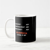 Mug Bald Balding Alopecia Areata Perte de cheveux Prob (Gauche)