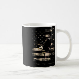 Mug Bald Eagle 4 juillet Usa Drapeau Distresse patriot