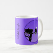 Mug Bald Eagle at Sunset - Art original de la faune (Devant droit)