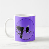 Mug Bald Eagle at Sunset - Art original de la faune (Gauche)