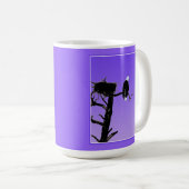 Mug Bald Eagle at Sunset - Art original de la faune (Devant droit)