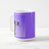 Mug Bald Eagle at Sunset - Art original de la faune (Devant gauche)