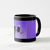 Mug Bald Eagle at Sunset - Art original de la faune (Devant droit)