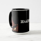 MUG BALD EAGLE BURNT WOOD - IDAHO PATRIOT CLR (Devant gauche)