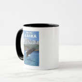 Mug Bald Eagle Diving - Juneau, Alaska (Devant gauche)