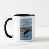 Mug Bald Eagle Diving - Parc national des Glaciers, MT (Gauche)