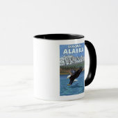 Mug Bald Eagle Diving - Skagway, Alaska (Devant droit)