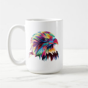 Mug Bald Eagle géométrique Prismatic Design-80590