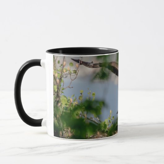 Mug Bald Eagle quittant le nid (Gauche)