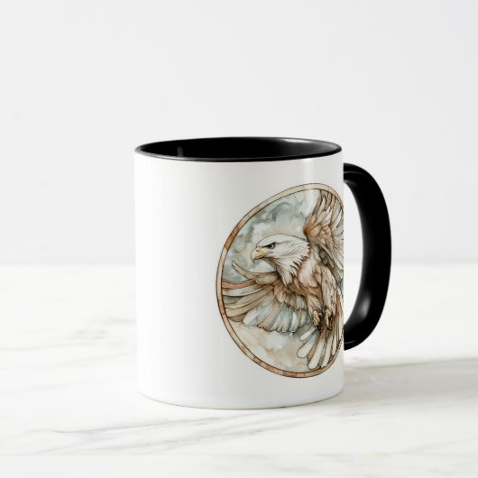 Mug Bald Eagle Wild Tame and Timeless Collection (Devant droit)