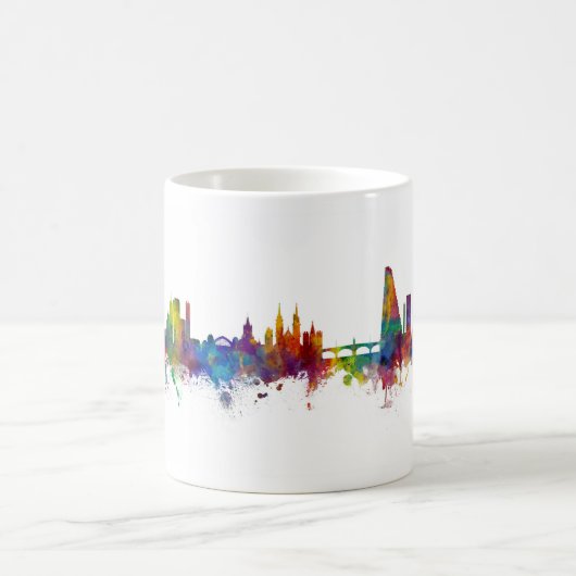 Mug Bâle Suisse Skyline (Centre)