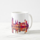 Mug Bâle Suisse Skyline (Devant droit)
