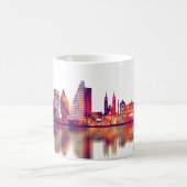 Mug Bâle Suisse Skyline (Centre)