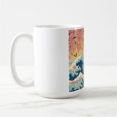 Mug Baleia Celestial entre Cerejeiras – Arte IA (Gauche)