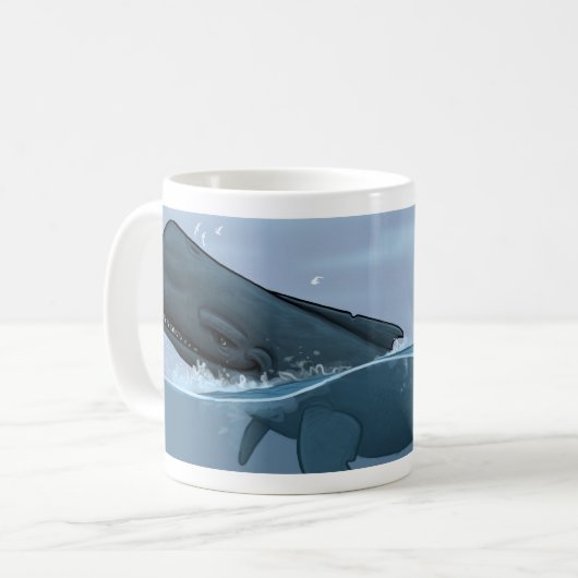 Mug Baleine (Devant gauche)