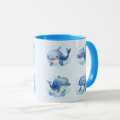 Mug Baleine (Devant droit)