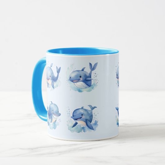 Mug Baleine (Devant gauche)
