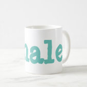 Mug baleine (Devant droit)