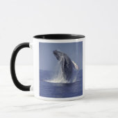 Mug Baleine à bosse faisant une cabriole (Megaptera (Gauche)