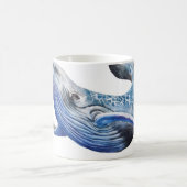 Mug Baleine à graphisme d'entreprise : Tableau de chan (Centre)