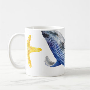 Mug Baleine à graphisme d'entreprise : Tableau de chan