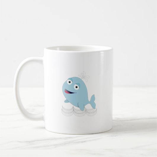 Mug Baleine bleue (Gauche)